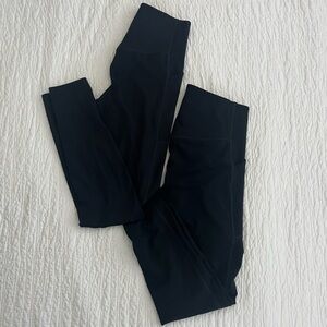 Girlfriend Collective Black Pocket Leggings Size S - 2 Pairs